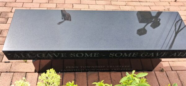 LEESBURG VETERANS MEMORIAL BENCH B