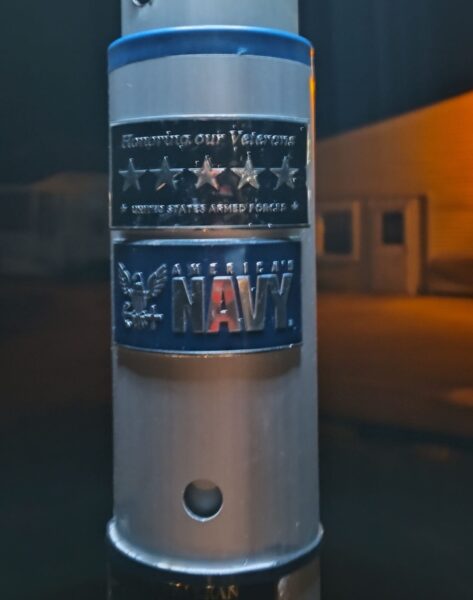 NAPOLEON ETERNAL FLAME MEMORIAL POLE PLAQUES A