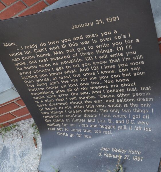 ARMED FORCES MEMORIAL PLAQUE T