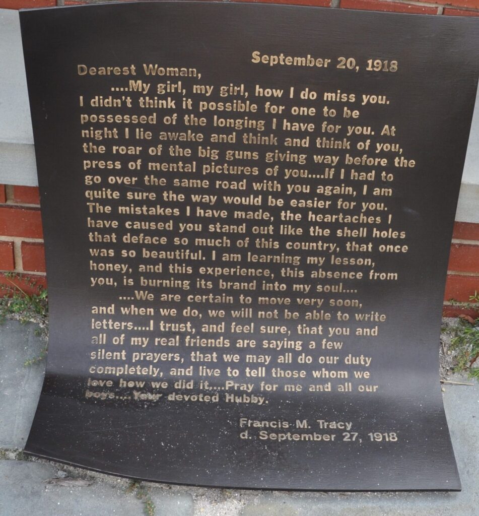 ARMED FORCES MEMORIAL PLAQUE J