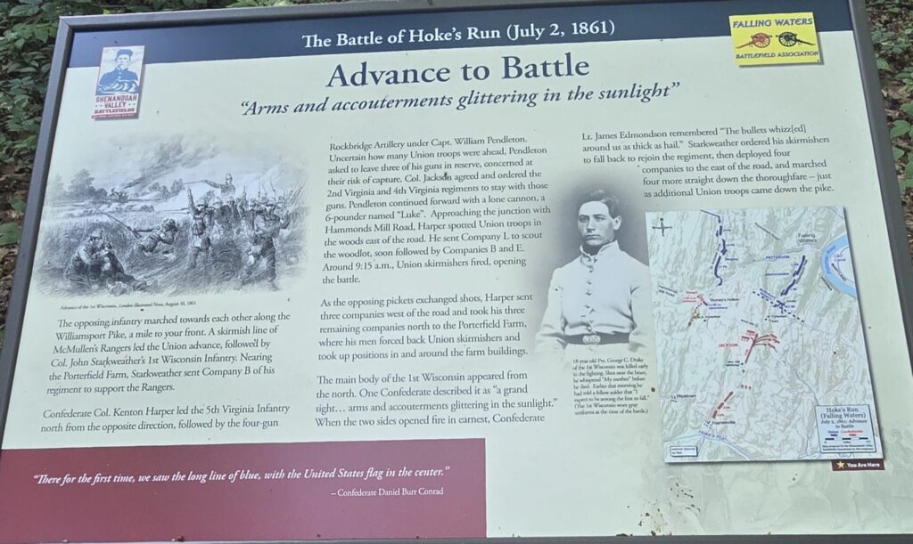 ADVANCE TO BATTLE WAR MEMORIAL PANEL