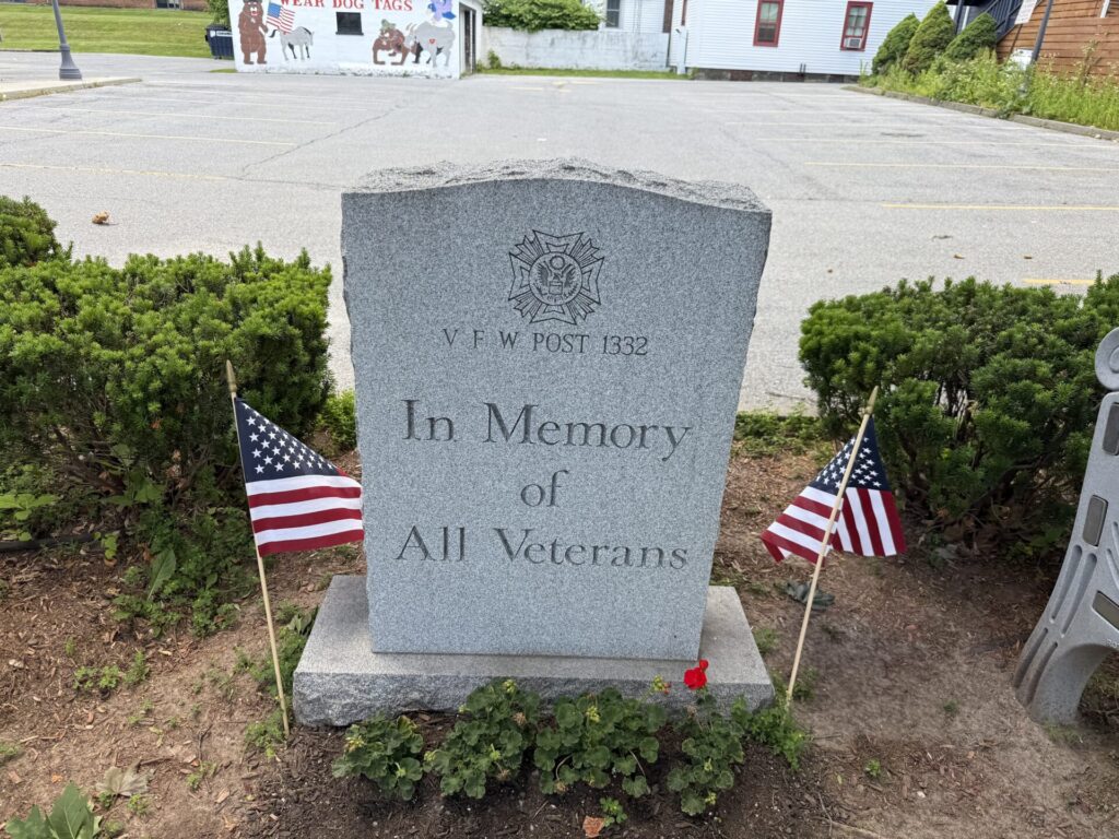 VFW POST 1332 IN MEMORY OF ALL VETERANS MEMORIAL