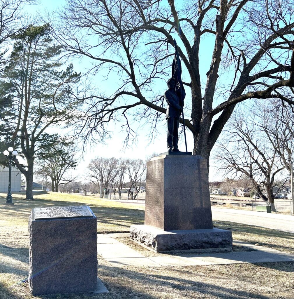 THE ORIGINAL GAR MONUMENT