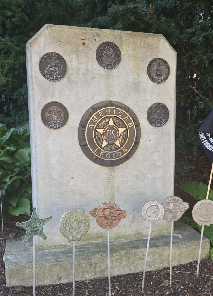 SEWICKLEY ARMED FORCES MEMORIAL BACK