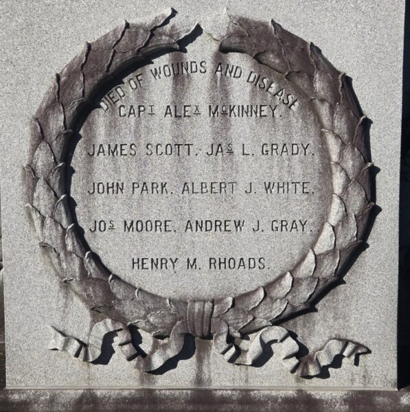 CITIZENS OF SEWICKLEY WAR OF THE REBELLION MEMORIAL STONE C