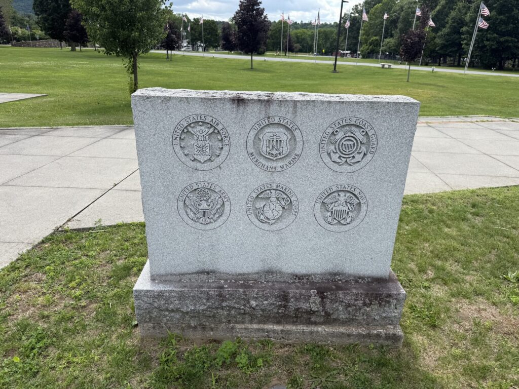 VERMONT VETERANS’ HOME MONUMENT BACK
