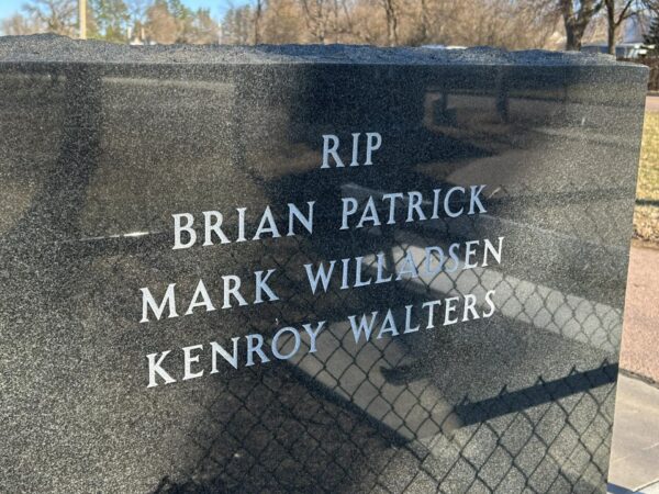 PARKER AGENT ORANGE WAR MEMORIAL BACK