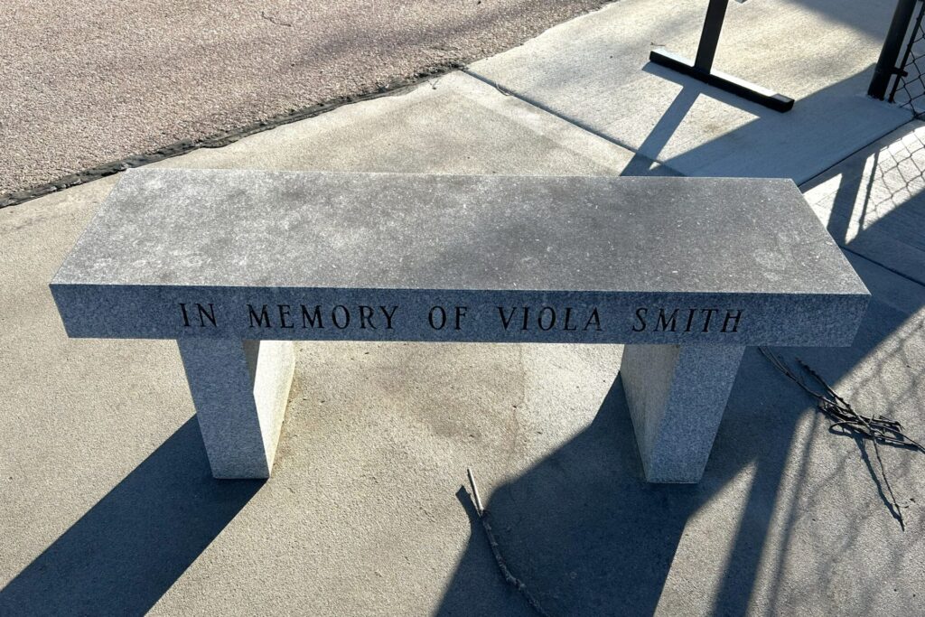 PARKER VETERANS MEMORIAL BENCH B