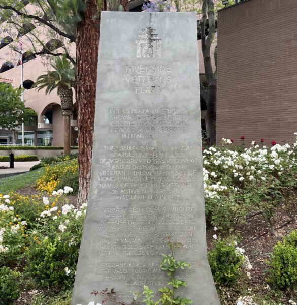 RIVERSIDE MILITARY WALL OF HONOR WALL MEMORIAL STONE B