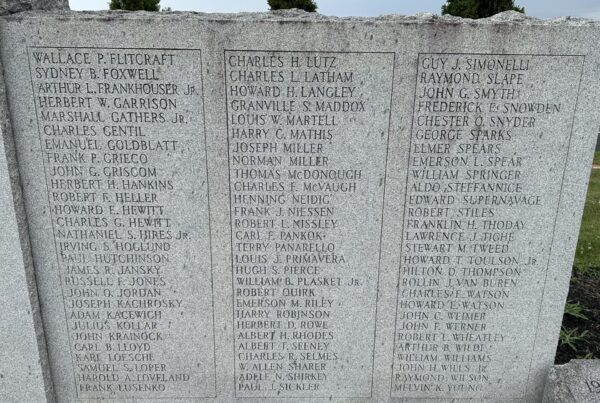 SALEM COUNTY WAR VETERANS MEMORIAL STONE C