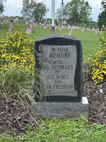 GLENWOOD CEMETERY VETERANS ALL WARS MEMORIAL