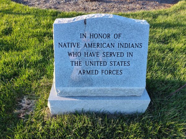 DAYTON NATIONAL CEMETERY NATIVE AMERICAN INDIAN VETERANS MEMORIAL