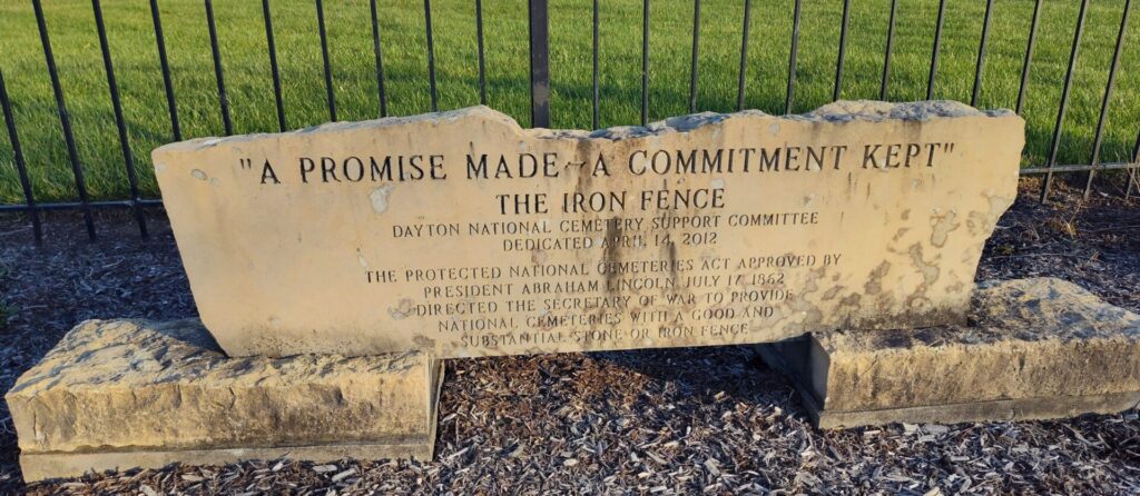 “A PROMISE MADE-A COMMITMENT KEPT” MEMORIAL STONE