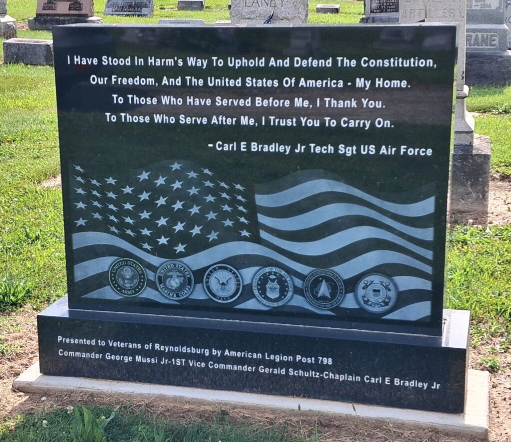 AMERICAN LEGION POST 798 VETERANS MEMORIAL