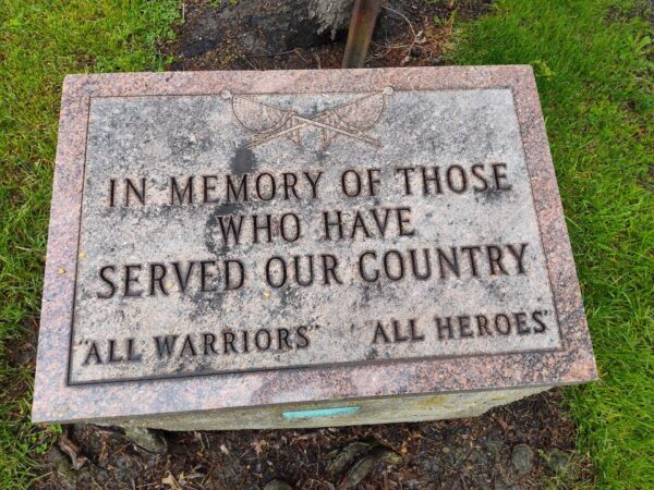 ATWATER GRANGE NO. 2201 VETERANS MEMORIAL TABLET