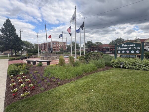 ROSELLE VETERANS MEMORIAL PARK MARKER