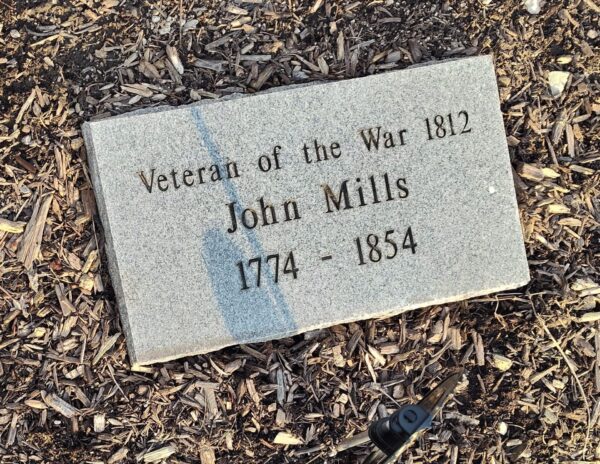 JOHN MILLS WAR MEMORIAL STONE