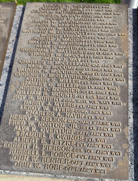 BATTLE WALLS OF HONOR AND REMEMBRANCE MEMORIAL STONE C