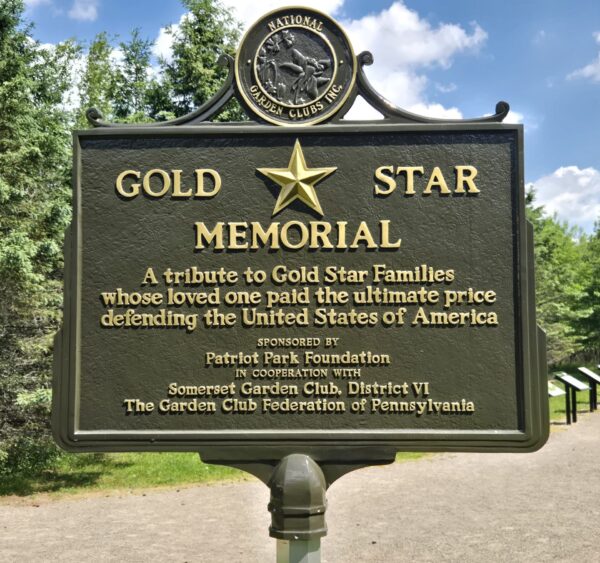 STOYSTOWN GOLD STAR MEMORIAL MARKER