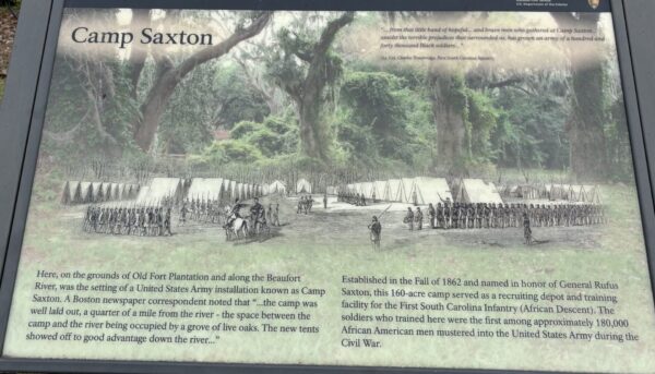 CAMP SAXTON WAR MEMORIAL PANEL