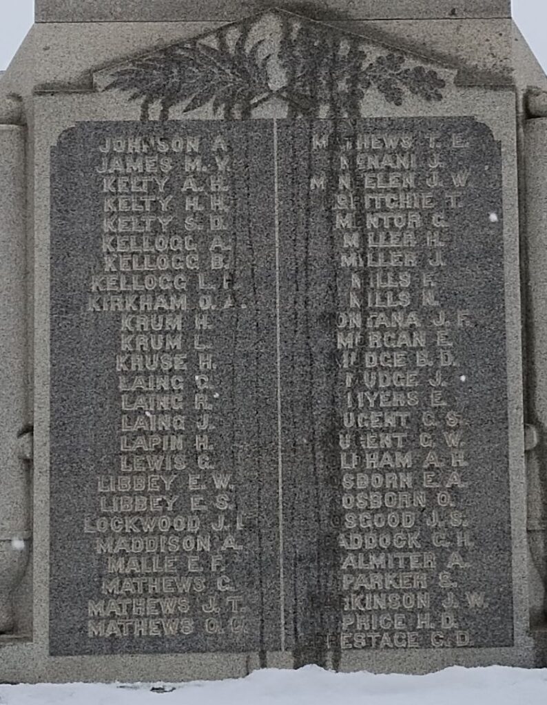 BEDFORD CIVIL WAR MEMORIAL STONE C
