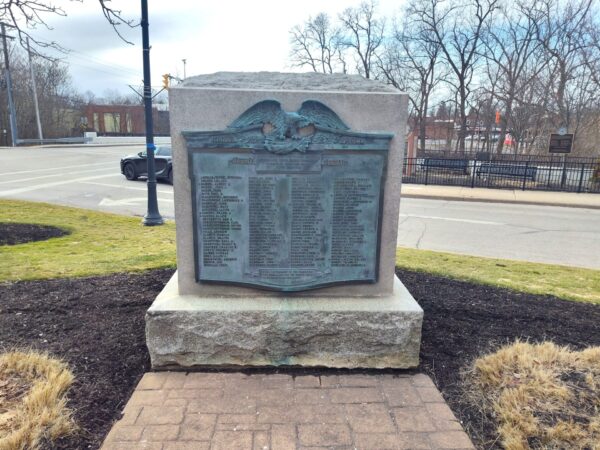 BEREA AND MIDDLEBURG TOWNSHIP WORLD WAR MEMORIAL