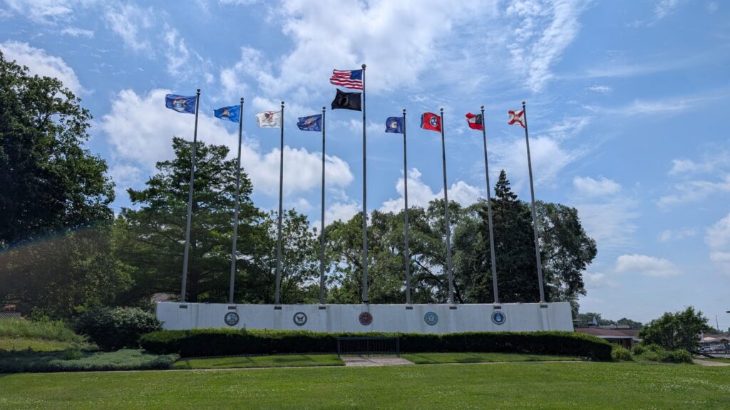 HIGHWAY OF FLAGS SERVICEMEN’S MEMORIAL