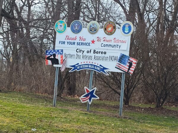 CITY OF BEREA VETERANS MEMORIAL MARKER