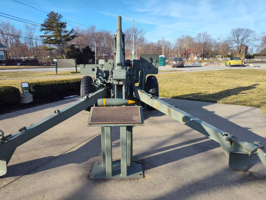 CITY OF AVON LAKE 105 HOWITZER WAR MEMORIAL