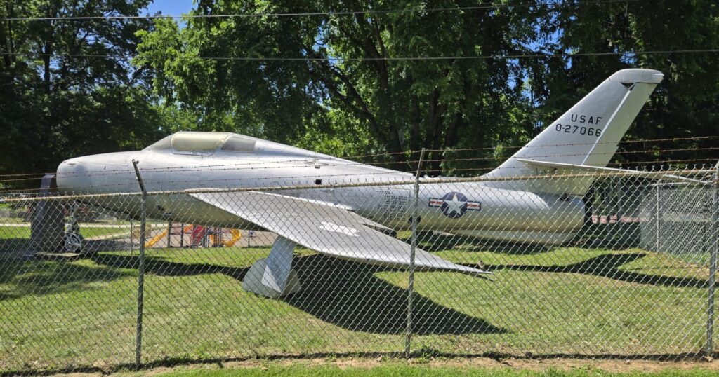 F-84F THUNDERSTREAK AIRCRAFT MEMORIAL