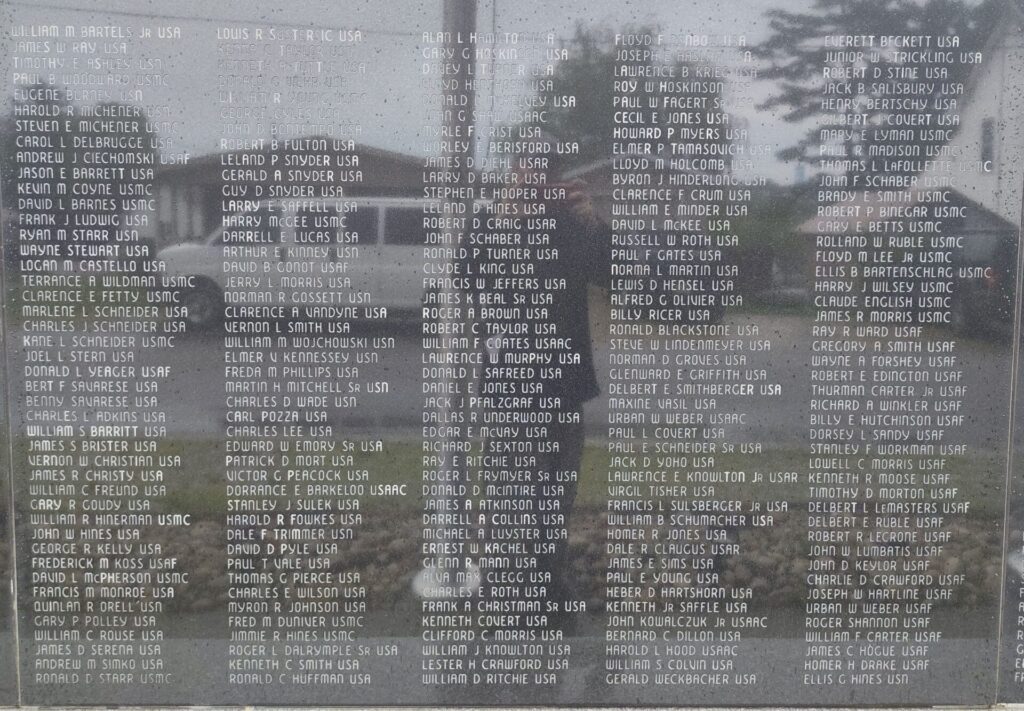 HEROES WALL HONORED FOREVER WAR MEMORIAL STONE F