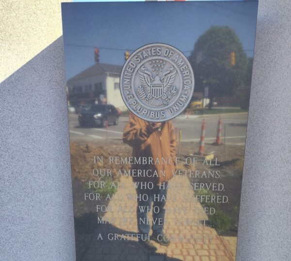 V.F.W. POST 5101 IN REMEMBRANCE MEMORIAL STONE