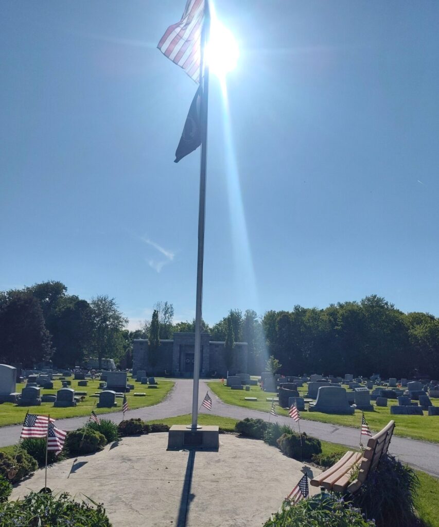 VFW POST 2480 ARMED SERVICES MEMORIAL FLAGPOLE