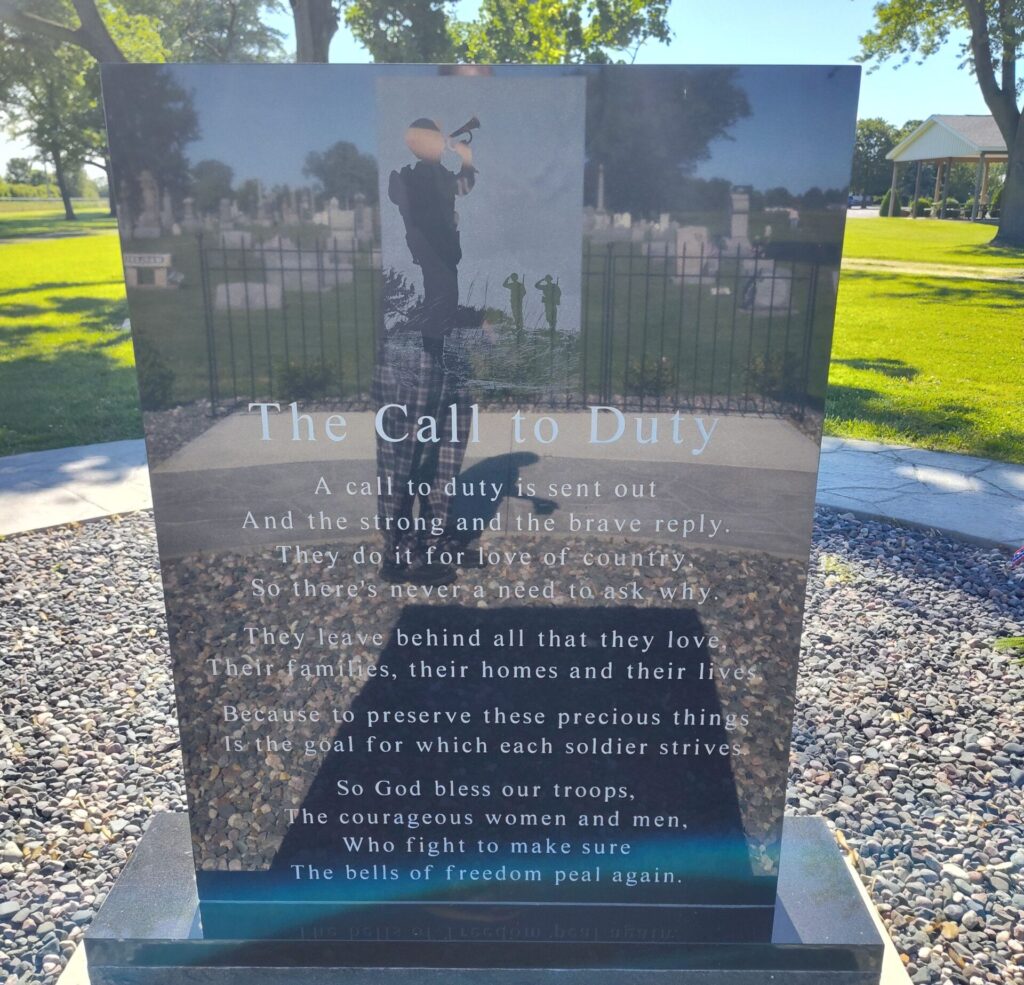 LAKESIDE MARBLEHEAR ALL GAVE SOME SOME GAVE ALL MEMORIAL BACK