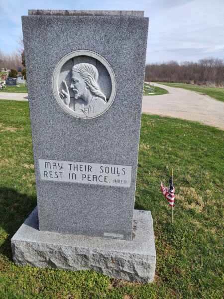 JOHNSON-MINER AMERICAN LEGION POST 618 VETERANS MEMORIAL BACK