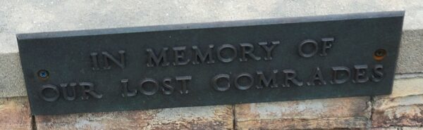 WILLOWICK VETERANS MEMORIAL PLAQUE