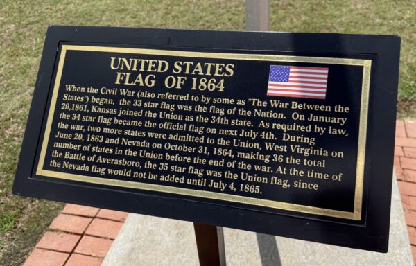 UNITED STATES FLAG OF 1864