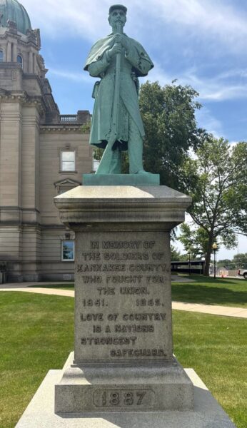 KANKAKEE COUNTY CIVIL WAR MEMORIAL