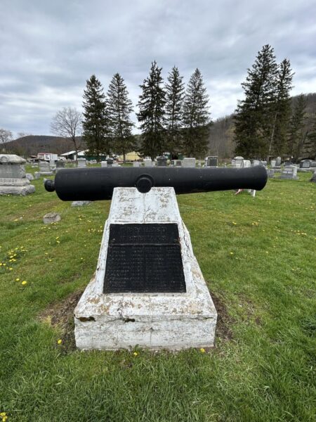 CAMPBELL CIVIL WAR VETERANS MEMORIAL CANNON