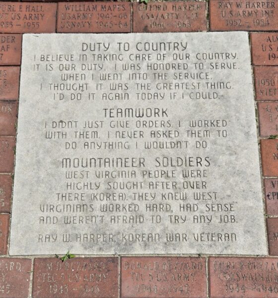 RITCHIE COUNTY ALL VETERANS MEMORIAL TABLET