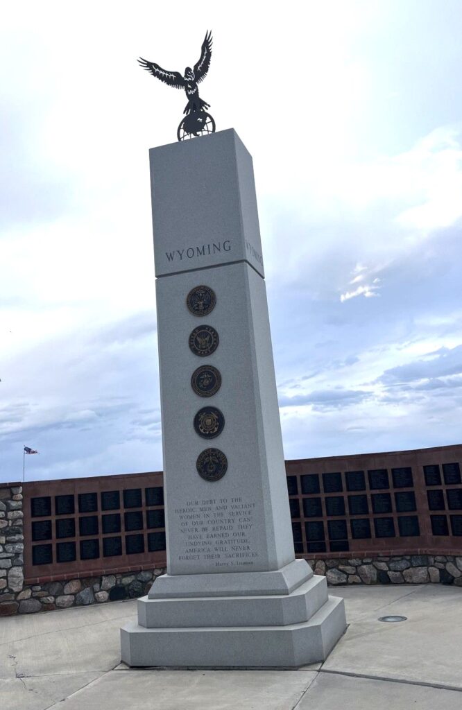 STATE OF WYOMING SECOND WORLD WAR VETERANS MEMORIAL