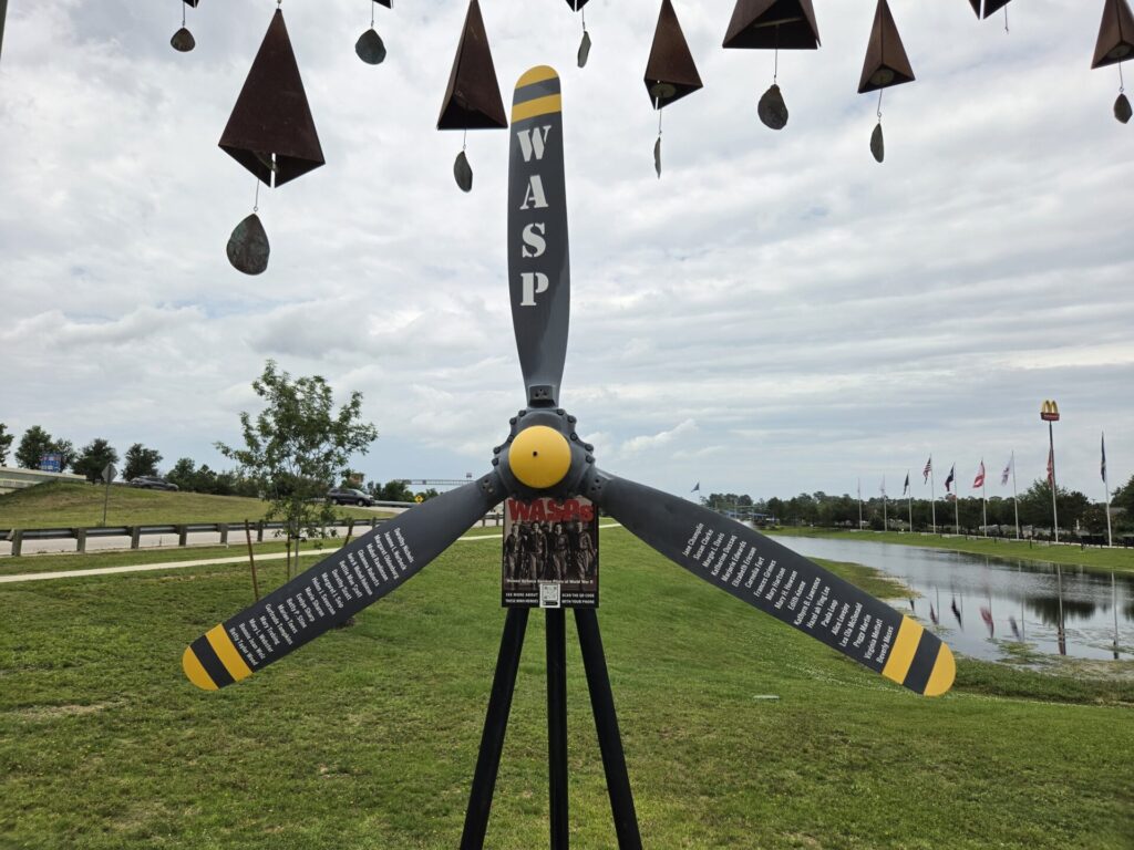 WASPS WAR MEMORIAL PROPELLER