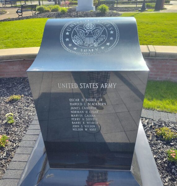 SOLON ALL VETERANS MEMORIAL STONE D