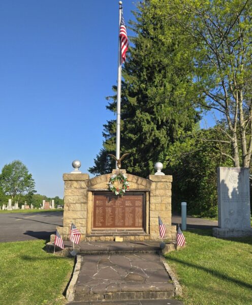 UPPER TURKEYFOOT TOWNSHIP HONOR ROLL WAR MEMORIAL
