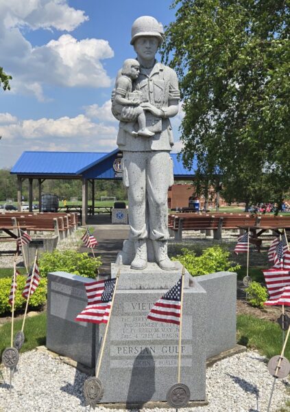 EAST HILLS KIWANIS MEMORIAL PARK TO VETERANS STATUE