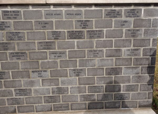 WAYNESFIELD VETERANS MEMORIAL PARK WALL I