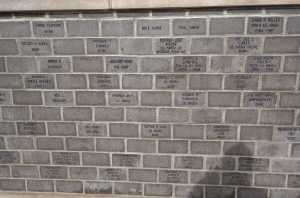 WAYNESFIELD VETERANS MEMORIAL PARK WALL G