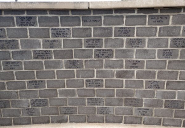 WAYNESFIELD VETERANS MEMORIAL PARK WALL C