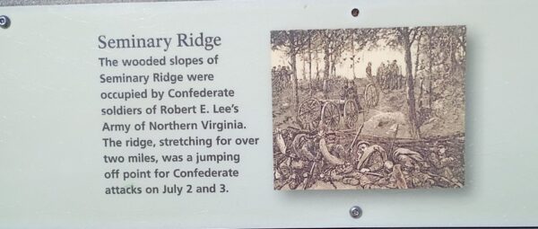 GETTYSBURG ORIENTATION MAP WAR MEMORIAL PLAQUE I