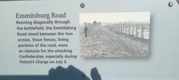 GETTYSBURG ORIENTATION MAP WAR MEMORIAL PLAQUE F